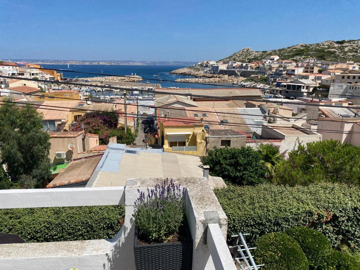 Au Coeur Du Parc National Du Massif Des Calanques, La Flibuste Des Goudes, Maison 2 Chambres, Climatisee, Jardins, Solarium, Proche Plage, Large Vue Mer Marseille Exterior photo