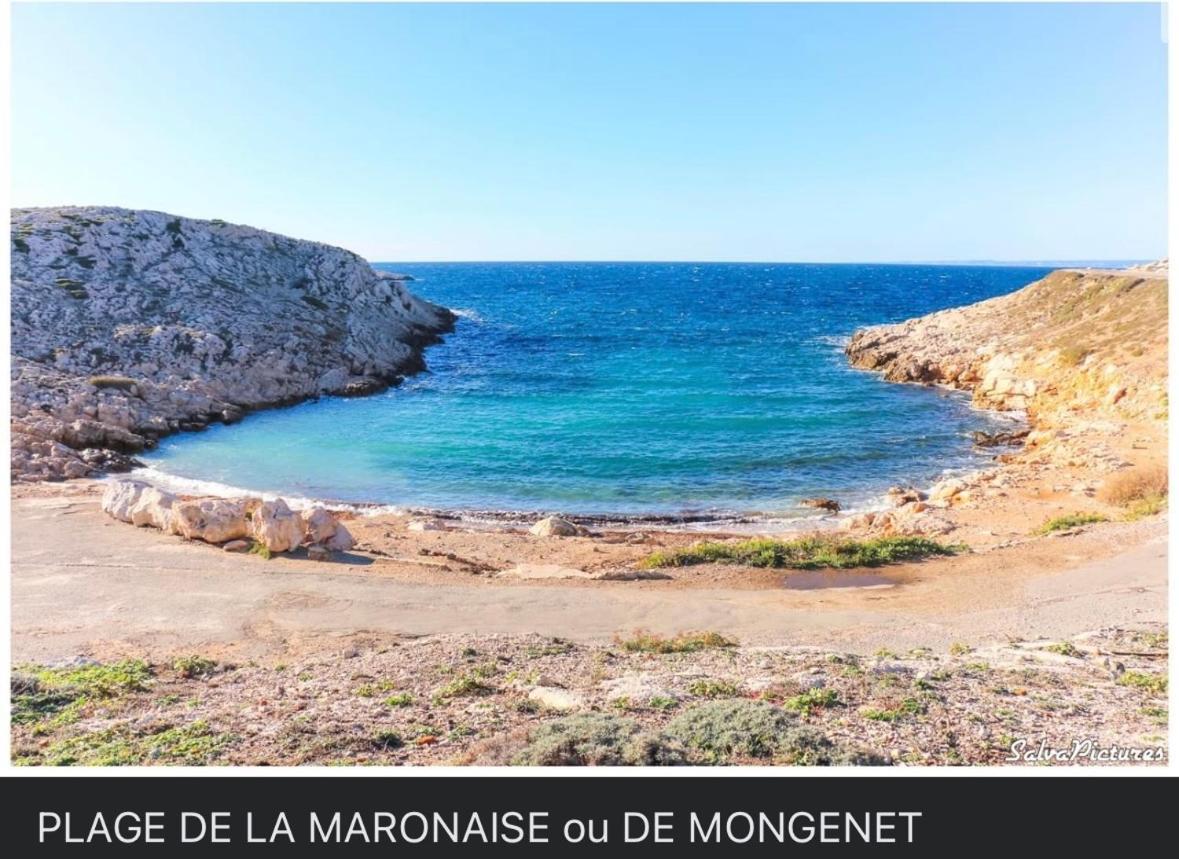 Au Coeur Du Parc National Du Massif Des Calanques, La Flibuste Des Goudes, Maison 2 Chambres, Climatisee, Jardins, Solarium, Proche Plage, Large Vue Mer Marseille Exterior photo