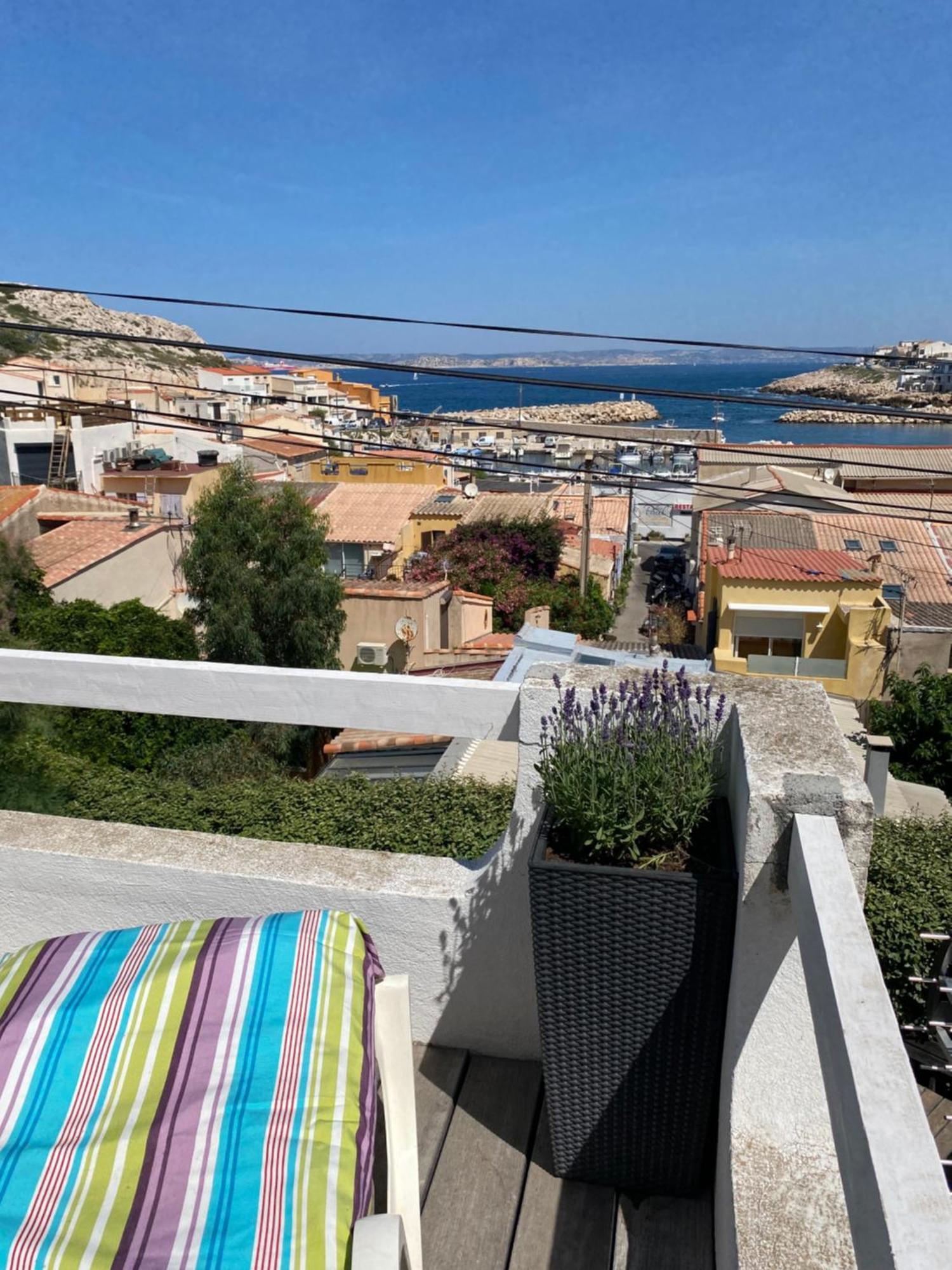 Au Coeur Du Parc National Du Massif Des Calanques, La Flibuste Des Goudes, Maison 2 Chambres, Climatisee, Jardins, Solarium, Proche Plage, Large Vue Mer Marseille Exterior photo