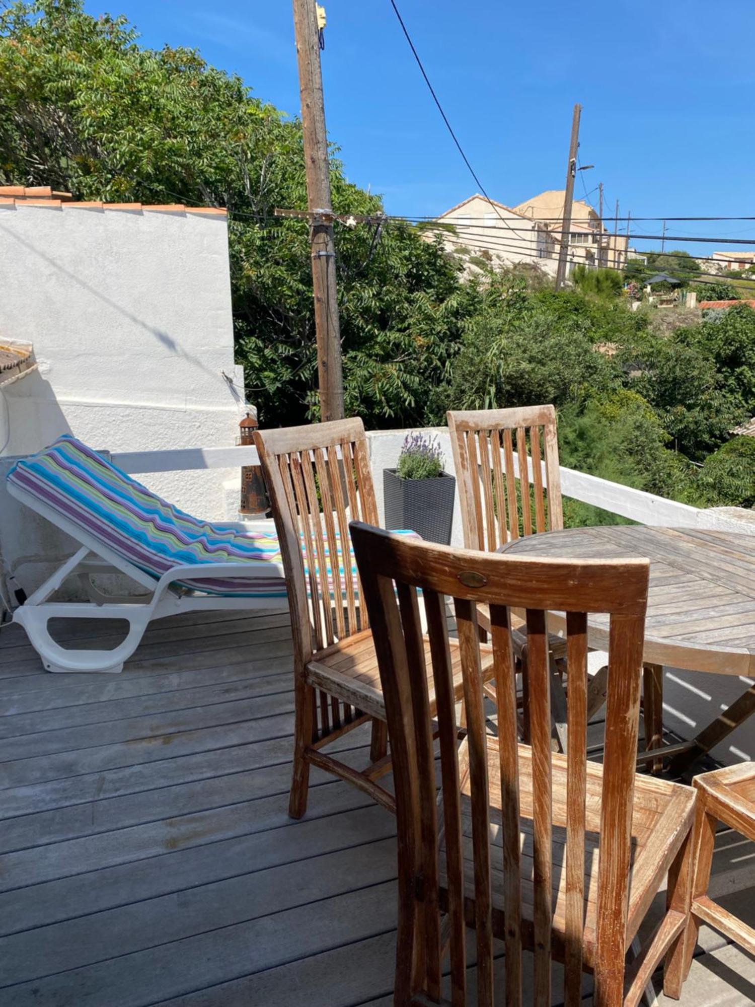 Au Coeur Du Parc National Du Massif Des Calanques, La Flibuste Des Goudes, Maison 2 Chambres, Climatisee, Jardins, Solarium, Proche Plage, Large Vue Mer Marseille Exterior photo