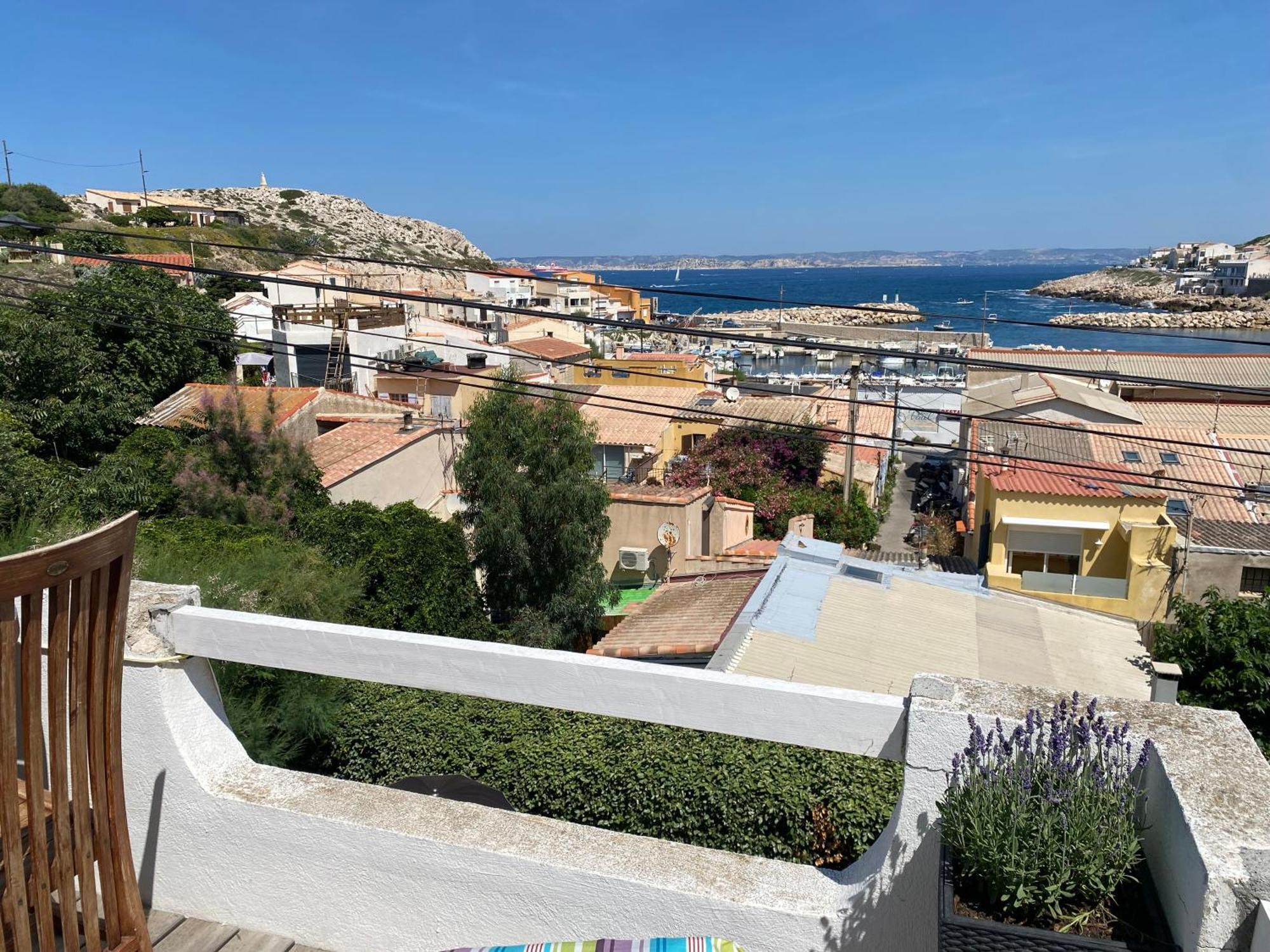 Au Coeur Du Parc National Du Massif Des Calanques, La Flibuste Des Goudes, Maison 2 Chambres, Climatisee, Jardins, Solarium, Proche Plage, Large Vue Mer Marseille Exterior photo