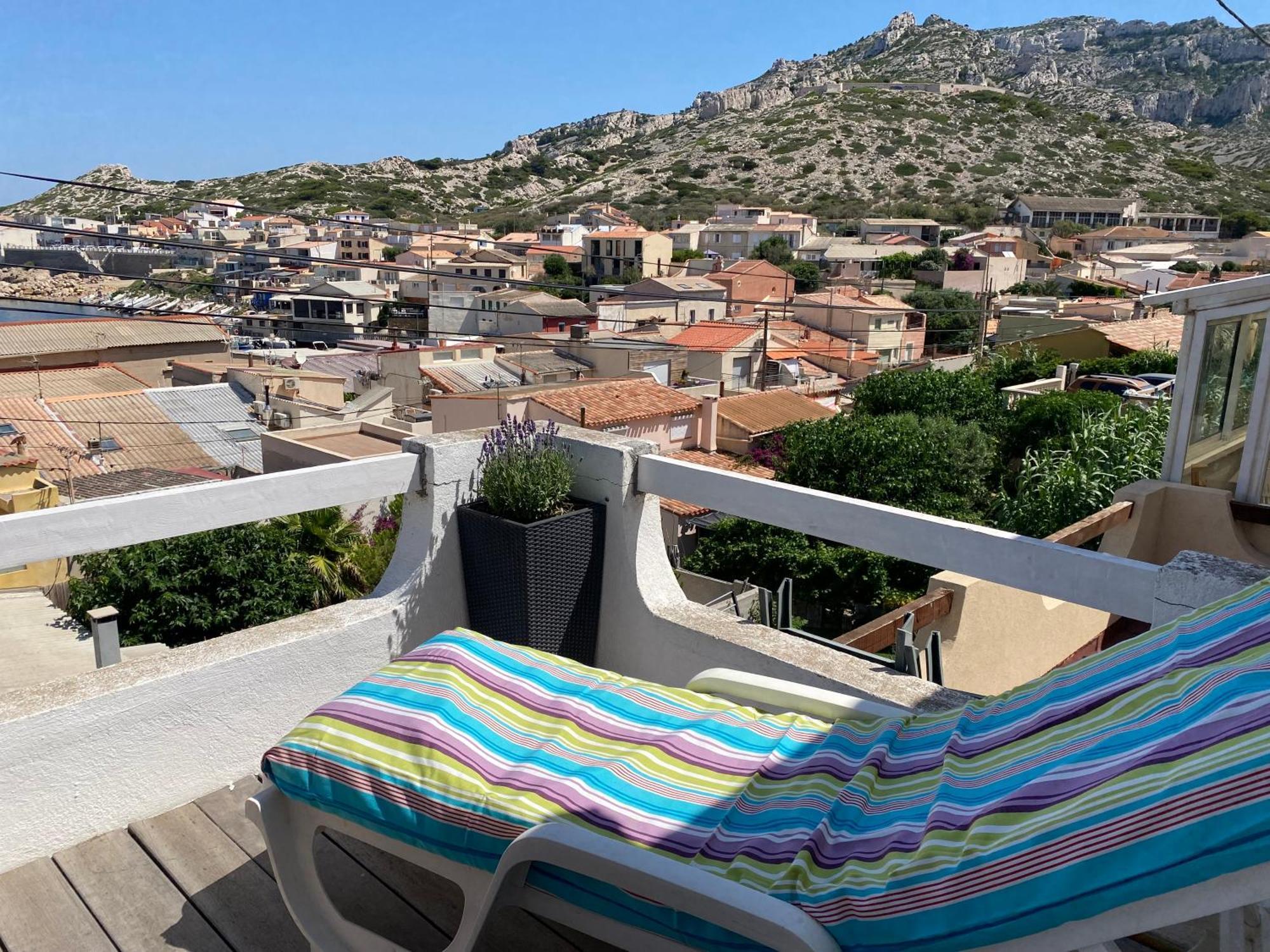 Au Coeur Du Parc National Du Massif Des Calanques, La Flibuste Des Goudes, Maison 2 Chambres, Climatisee, Jardins, Solarium, Proche Plage, Large Vue Mer Marseille Exterior photo
