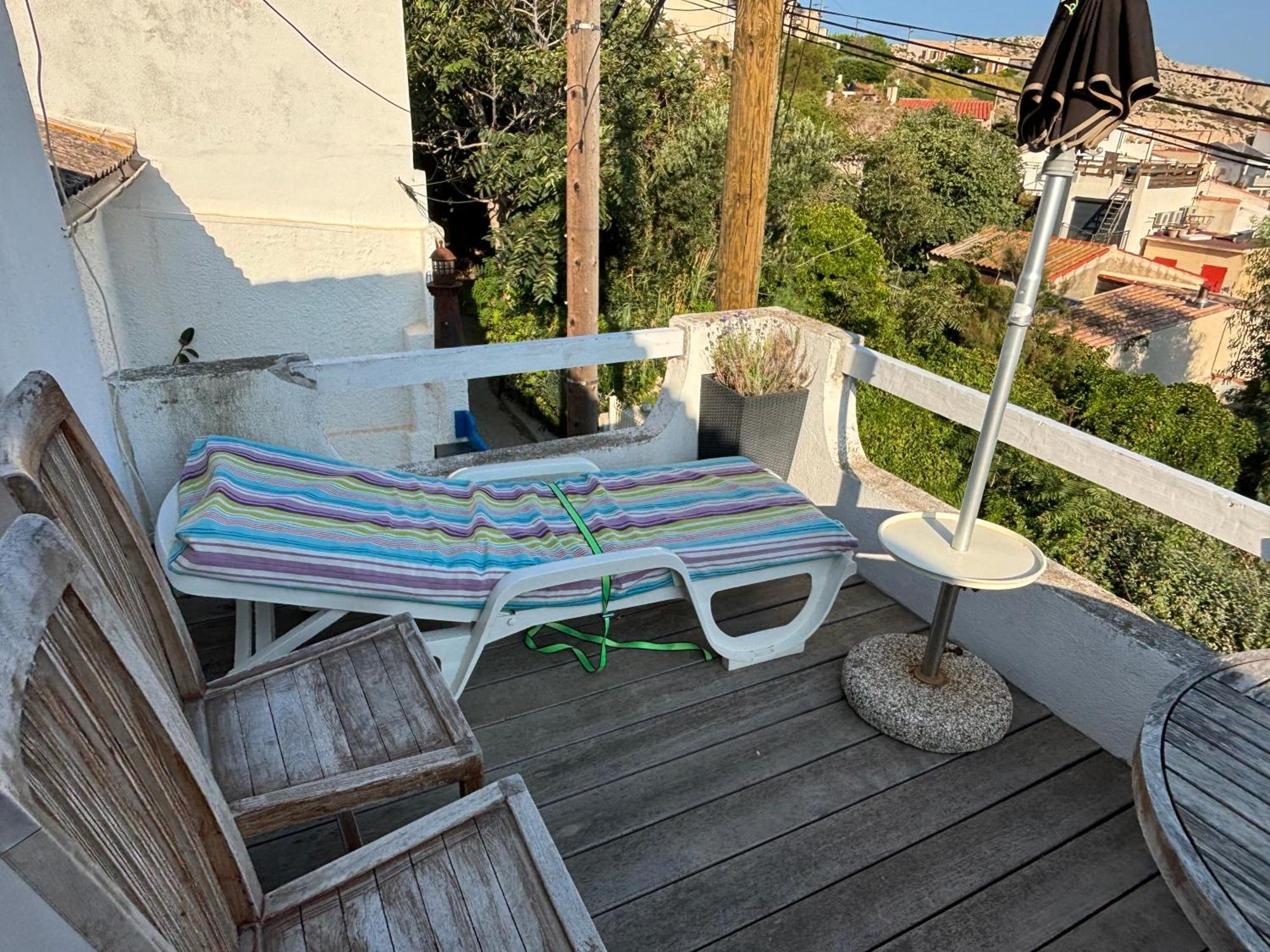 Au Coeur Du Parc National Du Massif Des Calanques, La Flibuste Des Goudes, Maison 2 Chambres, Climatisee, Jardins, Solarium, Proche Plage, Large Vue Mer Marseille Exterior photo